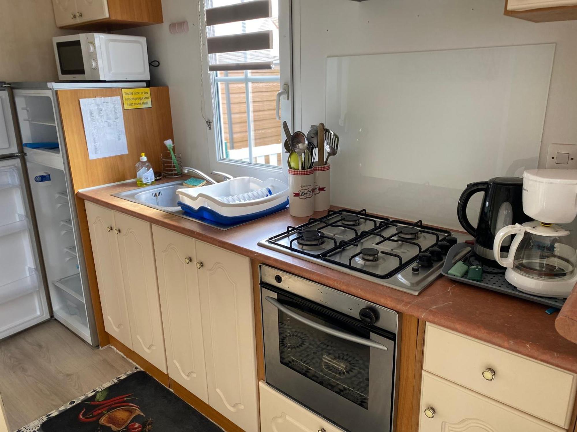 Mobil Home Cristal Biville-sur-Mer Exterior photo